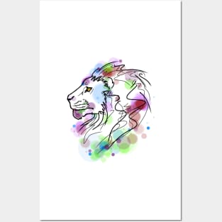 Panthera Colouris Light Posters and Art